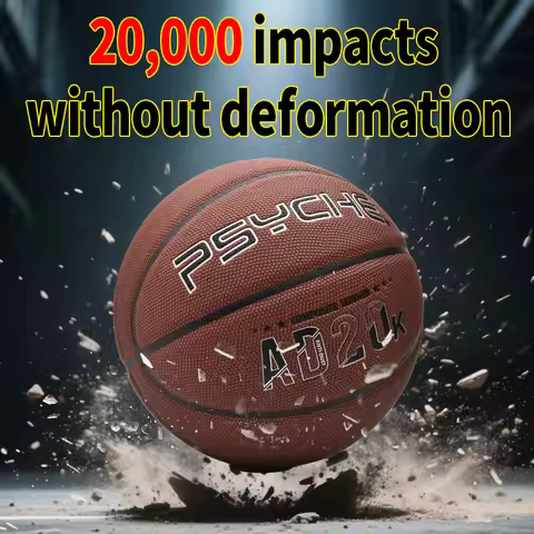 PSYCHE Size 7 Wear-Resistant Anti-Slip Basketball PU Material Outdoor/Indoor Professional Basketball