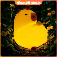 Capybara Night Light for Bedroom Ambiance Light Bedroom Table Cute Tap Light/
