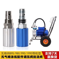 Diaphragm Airless Sprayer Accessories Return Valve, Switch Exhaust Air Return, Pressure Relief Valve