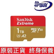 SanDisk - Extreme microSD 1TB A2 UHS-I V30 190R & 130W MB/s 記憶卡 - SDSQXAV-1T00-GN6MN