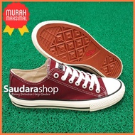 Sepatu Warrior Sparta Maroon LC / Warrior Sparta Marun Low / Warrior