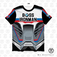 Boss Ironman Bmw Tshirt / Microfiber Jersey / Sublimation Jersey / Jersey Tshirt
