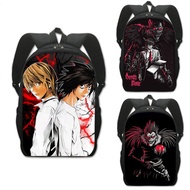 Anime Death Note Shinigami Ryuk Backpack Women School Bags Children Knapsack for Teenager Terror Man