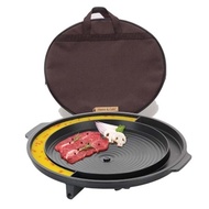 Multi Grill pan + gift bag/Steam eggs pan/BBQ grill pan/Grill tray/Table grill pan/Wide grill 37cm/Made in korea