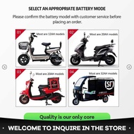1pc Ebike Battery 12v/48v 25ah  Free Battery Line. Applicable For Romai .Nwow Yonsland.etc