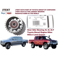 Gear Idler Pulley Bearing 3L 2L 2LT Toyota Diesel Engine Hilux HiAce Land Cruiser PU128424RRDW KOYO