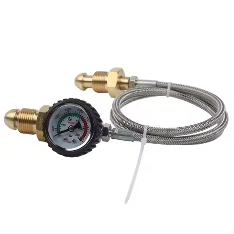 For BS 341 No 3 Transfer Adaptor Hose for Argon Cylinder Bottle with G 5/8 RH Thread for Secure Refi