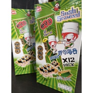 Kabuki Sushi Seaweed snack（Roll rice cracker + Grilled seaweed）