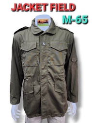 เสื้อJacket Field M65 เสื้อแจ็คเก็ตฟิลด์ International field jacket (รุ่นผ้าสองหน้า)