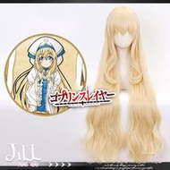 Oo吉兒oO哥布林殺手女神官造型金色波浪假髮 日本動漫遊戲周邊cosplay wig【JPLH8008】