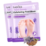 Lavender foot care foot mask moisturizing and hydrating anti-chap foot mask.