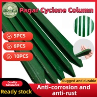 5PCS/6PCS/10PCS Pagar Cyclone Fence Column 1.5m/1.7m/2m/2.3m/2.7m Tiang pagar Y fench post Partition