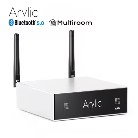 Arylic A50 Home WiFi Digital Amplifier Host Receiver Digital Multi-Room Multi-Zone Network Home Auto