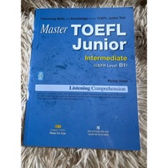Book Master TOEFL Junior Cefr Level Intermediate B1