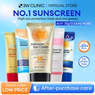 3W Clinic Sunscreen Intensive UV Sun Cream High Sun Protection Fresh And Non-greasy SPF50 PA+++ All 