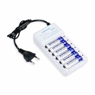 Charger Baterai 6 slot AA/AAA DOUBLEPOW