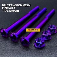 MESIN Engine Mounting Bolts for Fizr F1Zr Alfa Original Titanium Gr5 Ready