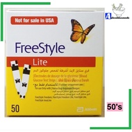 Abbott Freestyle Freedom Lite Test Strips 50s EXP03/2025