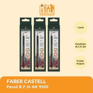 PENCIL FABER CASTELL 9000 HB 2H/ 3H/ 4H/ 5H/ 6H/ B/ F/ H (1 PACK) copy