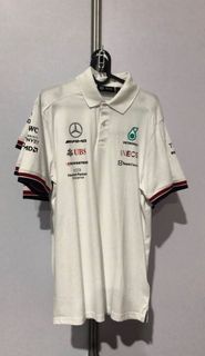 Formula 1 f1 Mercedes benz petronas Polo size XL