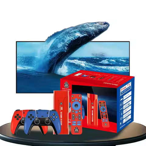 Dual System 10K HDR 5G 3D Game Stick Retro Video Games Console android 13.0 TV box game Set-Top-Box 