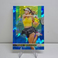 Topps Chrome Blue Sapphire Emma Raducanu Tennis Card