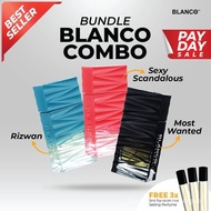 BUNDLE BLANCO  [ RIZWAN + SEXY SCANDALOUS + MOST WANTED ] + 3 RANDOM TESTER (COMBO)