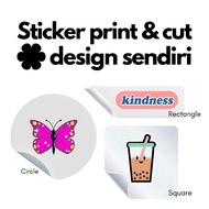 Stiker Custom 100pcs, Stiker Custom, Ready to use