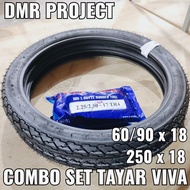 18INCI TAYAR VIVA COMBO SET + TUBE (60x90X18 / 250x18) TAYAR 18 INCI VIVA