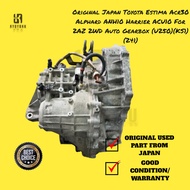 Original Japan Toyota Estima Acr30 Alphard ANH10 Harrier ACU10 For 2AZ 2WD Auto Gearbox (U250)(KS1)(
