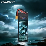 With power display TERANTY 4S LiPo 14.8V/15.2V 4600/5000mAh 100/130C hard-shell racing batteries T-X