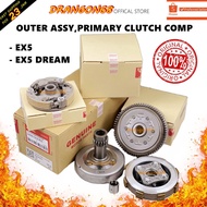 OUTER ASSY PRIMARY CLUTCH COMP ORIGINAL EX5 DREAM / EX5 HONDA AUTO /AUTO HOUSING /CLUTCH HOUSING /CL