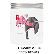 ♞,♘Miya Himi Gouache Titanium White 300ml