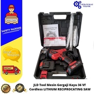 Ready Jld Tool Mesin Gergaji Kayu 36Vf Cordless Lithium Reciprocating