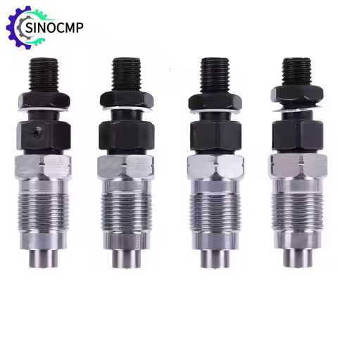 4PCS Diesel Fuel Injectors 093500-7020 23600-67040 For Toyota Hilux Surf Prado 1KZ-TE 1KZTE 3.0L Eng