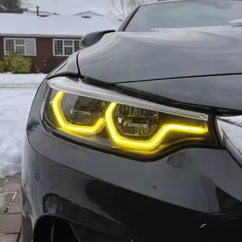 J ONE Hot Sale CSL Yellow DRL LED Module Set For BMW 4 Series M3 M4 F32 F33 F36 F80 F82 F83 2013-202
