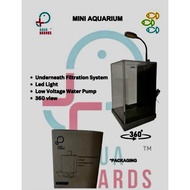 Mini Aquarium Crystal Clear Aquascape Set 😍 Ready stock💚🐠