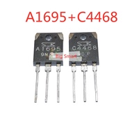 4pcs 2SC4468 2SA1695 C4468 A1695 audio amplifier board to tube Transistor