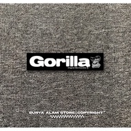 Gorilla Cutting Sticker | Gorilla shock sticker