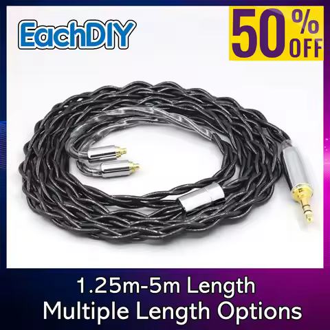 99% Pure Silver Palladium earphone Cable For AKG N5005 N30 N40 MMCX headhone Graphene Floating Gold 