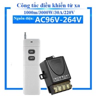 Công tắc điều khiển từ xa 220v 1000m/3000W/30A/220V Rf 433MHZ