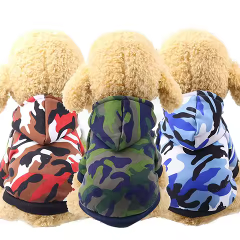 Pet Dog Clothes Autumn Dog Coat Jacket for Small Dogs Chihuahua Clothes Solid Hoodies Winter Puppy O