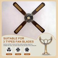 Ceiling Fan Blades Arm Replacement 4 Pcs 52inch Fan Blade Replacement Parts Mounting Bracket Kit