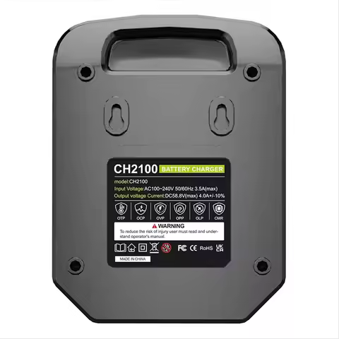 Battery Fast Charger for EGO 56V Power Charger 56V 4A Single-Charger Charger CH2100 BA2800 US Plug