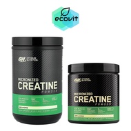 [1 Jar] Optimum Nutrition Creatine [Unflavored/Strawberry Peach] [Choose Product] Fine Powder Creati