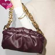 Bottega Veneta 620230 BV Chain 金鍊雲朵包 Violet《佳節年終特賣》