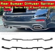 For BMW 5 Series G30 M Sport Rear Bumper Splitter Spoiler Lip for BMW 5 Series G30 M Sport 2018-2020