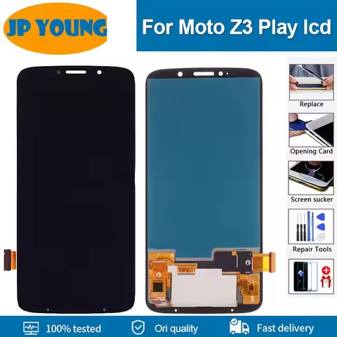 Original AMOLED For Motorola Z3 Play LCD Display 6.01" For Moto Z3 Play XT1929 Display Z3Play Touch 
