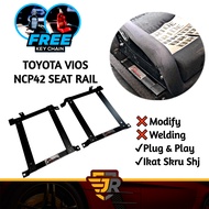 Tokok Race Bucket Seat Bracket Toyota Vios NCP42 For Recaro Bride Momo Sparco OMP Sscus Tapak Kerusi