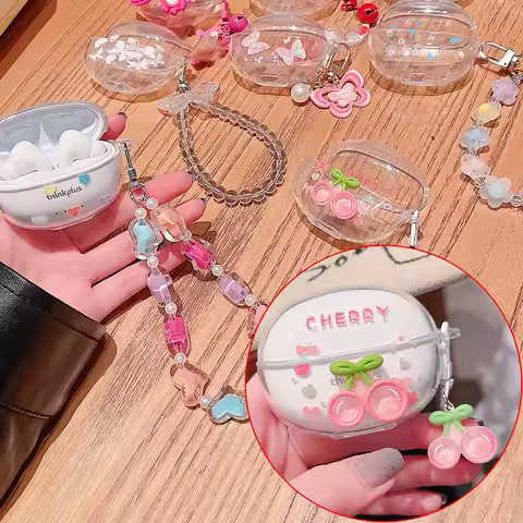 Fashion Cute Cover for Lenovo LP5 Pro Case Protective Decoration Earphone Color for Thinkplus Earbud